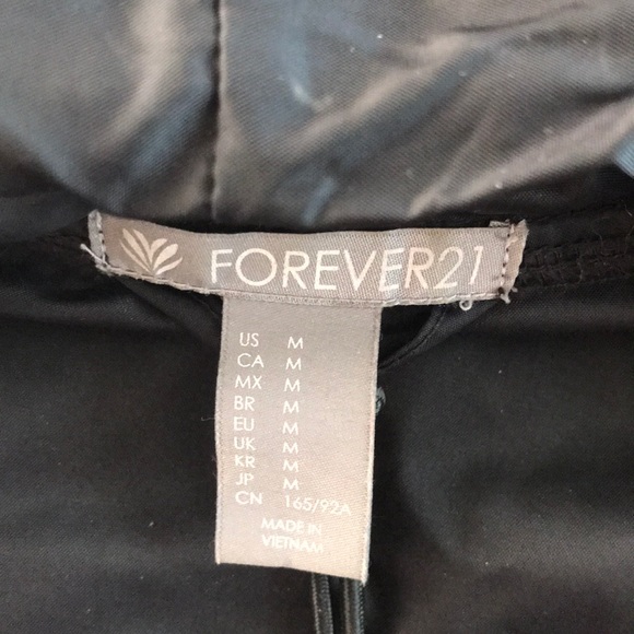 Forever 21 Hooded Active Reflective stripe Jacket - Picture 5 of 11